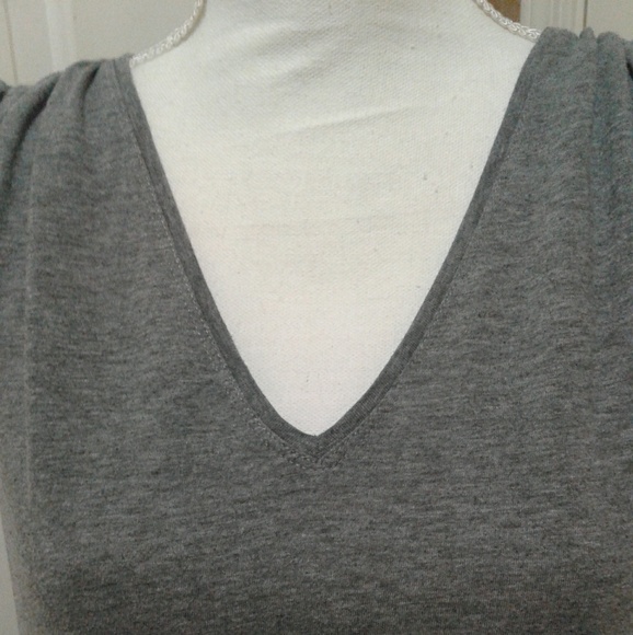 🌺 GAP Heather Gray Dress/Cover-up EUC - Picture 4 of 6